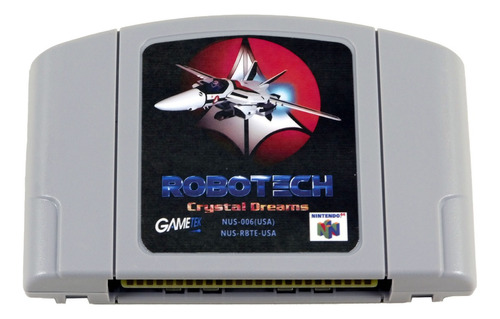 Robotech Crystal Dreams Nintendo 64 N64 Us Demo Leia