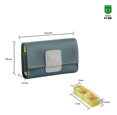 Porta Comprimidos Pilbox Mini