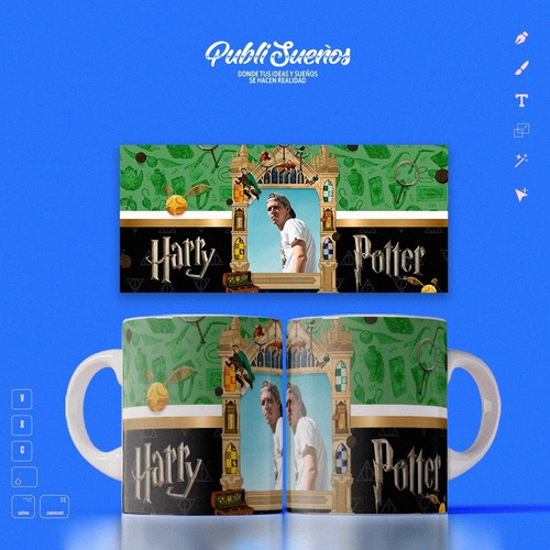 Imagen 6 de 10 de Plantillas Harry Potter / Cod085