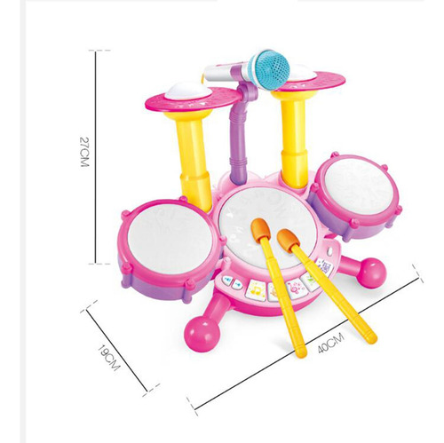 Juego De Batería Para Niños, Instrumento Musical, Juguete