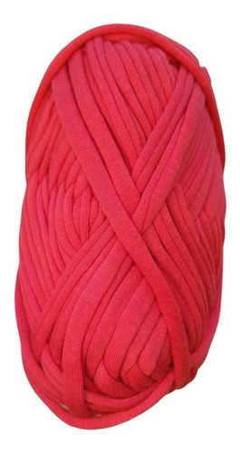 Trapillo De Franela (macramé O Crochet) Rojo 25 Mm