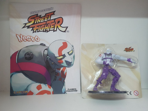 Necro Street Fighter Lutador Miniatura Planeta Deagostini