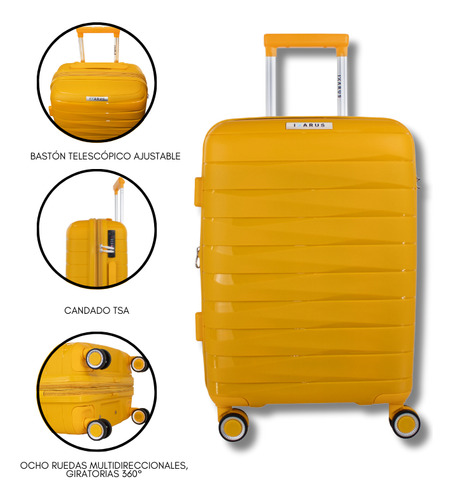 Maleta Frequent Flyer Conect 28 Pulgadas 25 Kilogramos