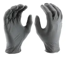 Comprar 100 Guantes Nitrilo Grado Médico Sin Latex Ni Polvo Negros Color Negro Talla S