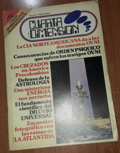 Revista Cuarta Dimension N°70   Fabio Zerpa