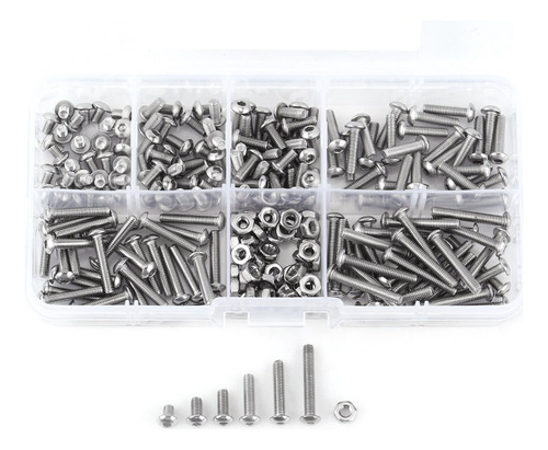 Set De Tornillos Hexagonales Con Cabeza Varios Tamaños