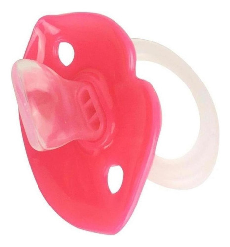 Chupon Ortodontico Con Tapa Inizzi 3m+ Color Rosa
