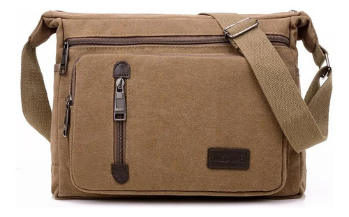Bolsa De Lona Para Hombre Y Mujer, Casual, Con Capas
