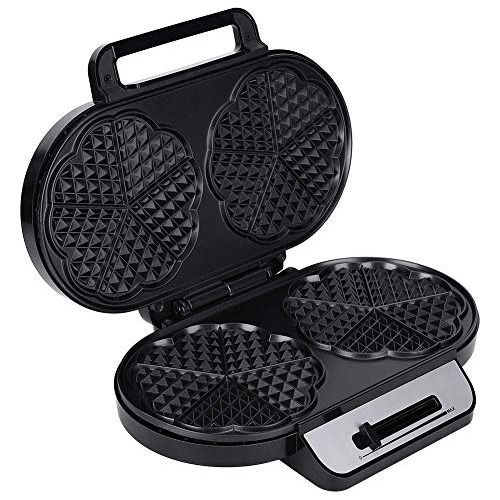 Cjcsm Waffle Maker, 1200w Flip Waffle Iron