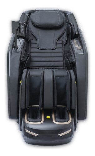 Sillón Masajeador Wolke L-track Calor Gravedad Zero Black