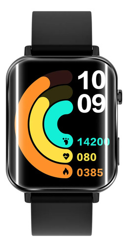 Reloj Smartwatch Axia Foxbox Premium Cardio Pantalla Amoled Negro