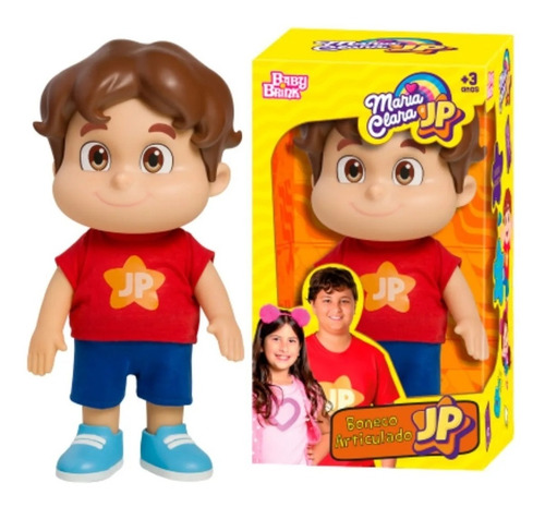 Boneco Jp João Pedro Youtuber (jp & Maria Clara) Baby Brink
