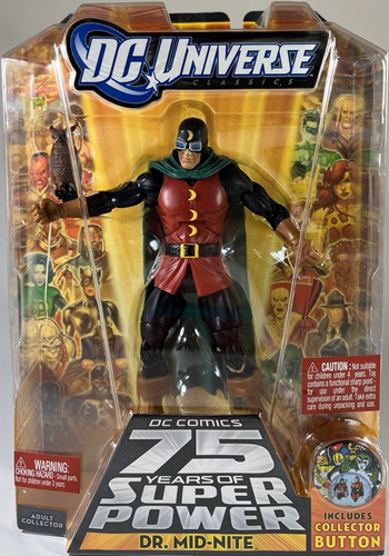 Dr. Mid-nite Dc Universe Classics 75 Years Wave 12 Figure 4
