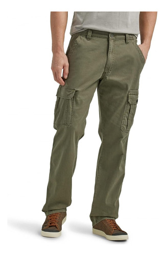  Pantalón Cargo Elástico Wrangler Authentics Eeuu 