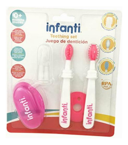 Infanti Set De Higiene Dental 4 Piezas, Paquete De 1 Count