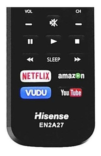 Control Remoto De Tv Led Hisense En2a27 55h6b