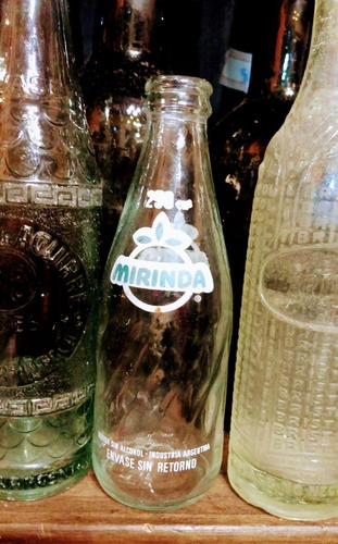 Botella Antigua Gaseosa Mirinda No Retornable 285 Cc