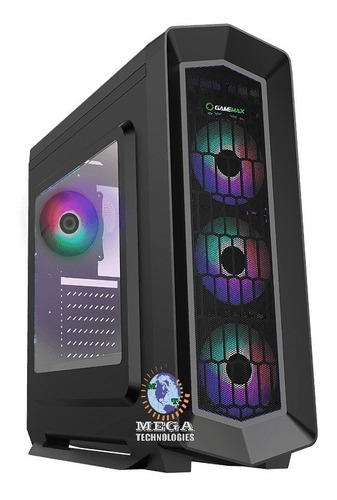 Case Gamer Gmx Asgard Eco- Frgb 4 Fan, Mid Tower