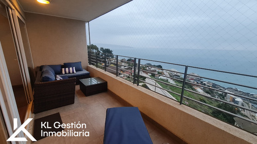 Departamento 1hab Amoblado En Arriendo En Edificio Reñacamar