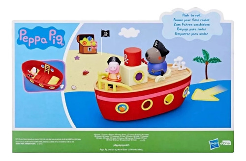 Peppa Pig Set El Barco Pirata Del Abuelo Perro