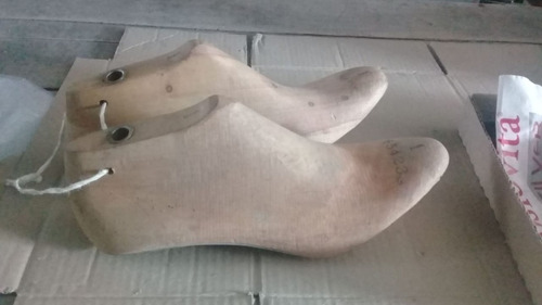 2 Hormas De Zapato Para Calzado Par Talle 41 Con Taco