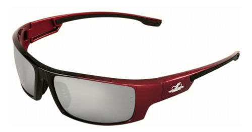 Bullhead Safety Eyewear Bh9117 Dorado, Two-tone Red/black