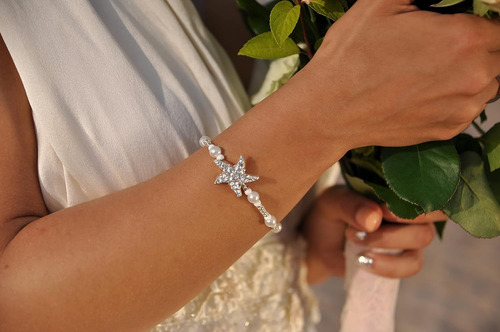 Pulsera De Boda Playa De Barmine Bermuda, Joyería Nupc...