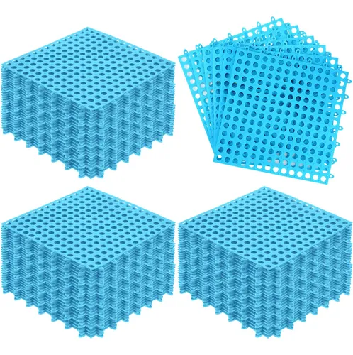 Tinideya 50 Tapetes Modulares Entrelazados Para Suelo, Baldo