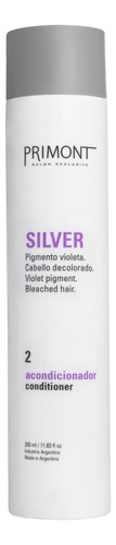 Acondicionador Primont Para Cabellos Claros Silver X350ml