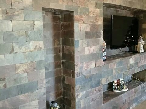 Piedra Laja Cerámica Con Envió A Obras