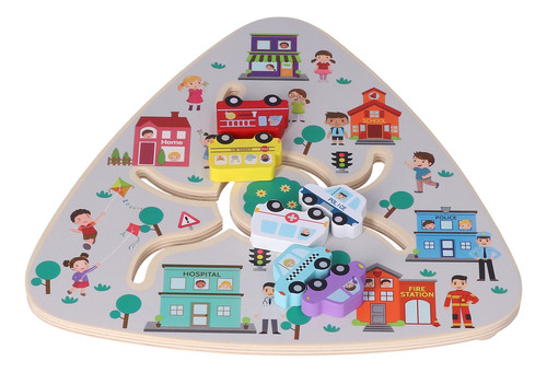 Juguetes De Laberinto De Madera Match Puzzle Juguetes Para A