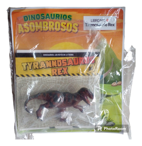 Revista + Dinosaurios Asombrosos Tiranosaurio Rex 