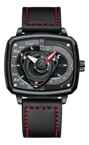 Reloj De Motor Rotativo Mazda Rx7 Negro Negro Rojo