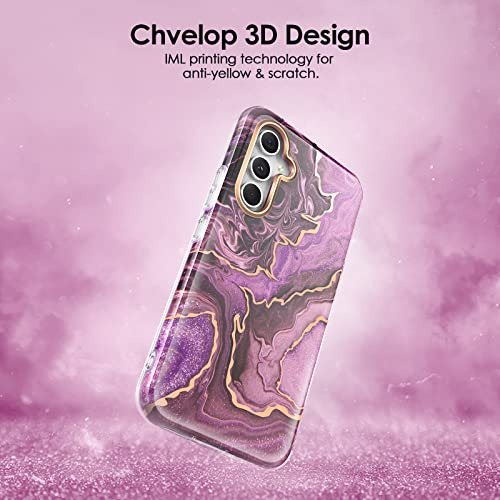 Funda Para Galaxy A54 5g Lavender/morado 6.4puLG Plastico Tp