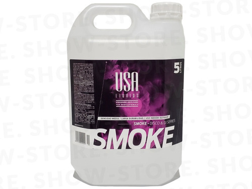 Liquido De Humo Maquina 5 Lts. Bidon Usa Disco & Dj