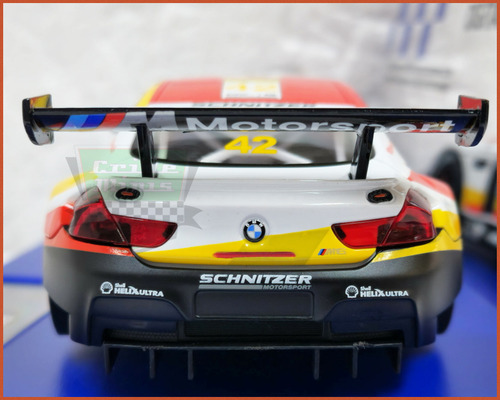 Carro Carrera Digital Autorama Bmw M6 Gt3 No. 42 Escala 1/32