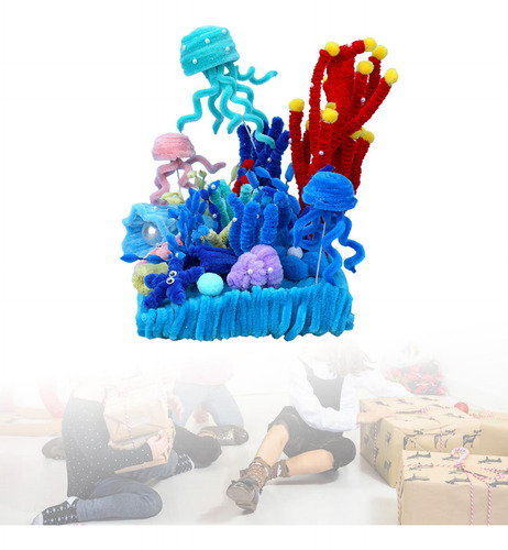 Kit De Manualidades Creativas Con De Chenilla Para