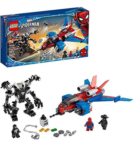 Lego Marvel Spider-man Spider-jet Vs Venom Mech 76150 Regalo