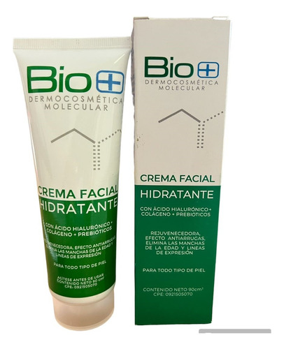 Crema Facial Hidratante Bio+, Por Bulto