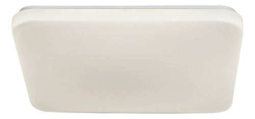 Plafon Led 45w Dinamico Cuadrado 48x48cm Sintra Con Control Estructura Blanco