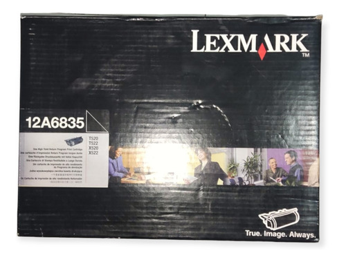 Toner Lexmark Original 12a6835 T520 T522 X520 X522