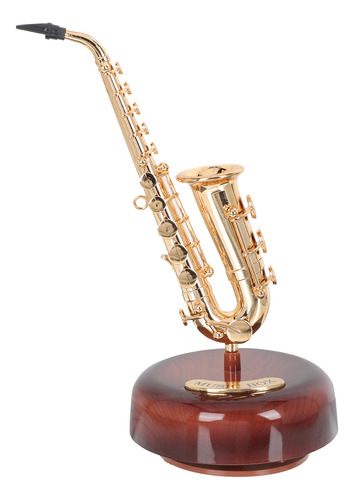 Figura De Saxofón, Decoración Para Caja De Música De Saxofón