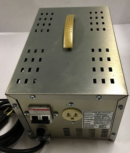 Regulador De Voltaje Industrial Glasse 220 V/60 Hz 3 Kva