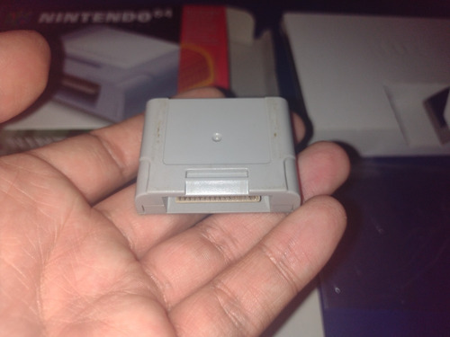 Controller Pak Nintendo 64 Original En Caja (Reacondicionado)