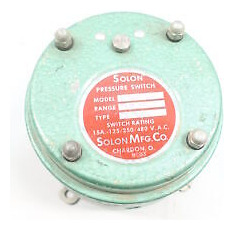 Solon 6ps2rw Pressure Switch 0-15psi 125/250/480v-ac Vvl