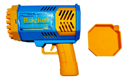 Pistola De Burbujas Machine Eléctrica Juguete Bubble Con Luz