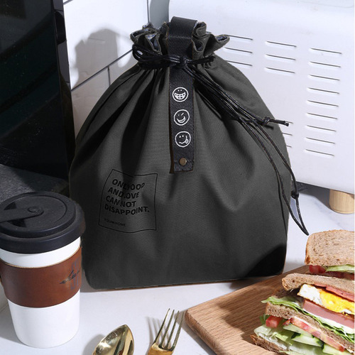 Bolsa Térmica Para Almuerzo 2024 W Con Sencillo Cordón Parae