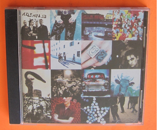 U2 Achtung Baby Cd Original Island Records 1991 Usa Rock Pop