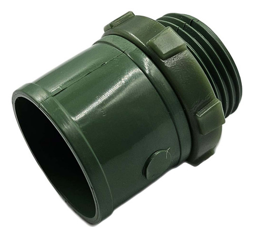 50 Pzs Conector Con Rosca Conduit Pvc Pesado Verde 3/4 PuLG