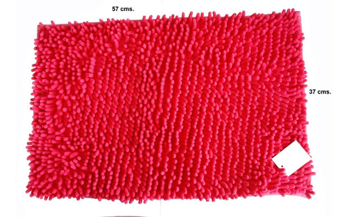 Imagen 6 de 6 de Tapete De Baño Tipo Micro Fibra 57 X37 Cms. Muy Suave